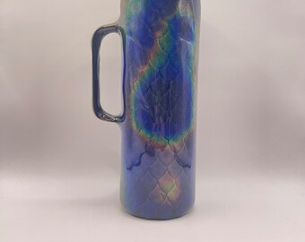 Color Changing Dragon Scale Tumbler with handle, scale tumbler, mood changing tumbler, double wall insulated tumbler, epoxy tumbler