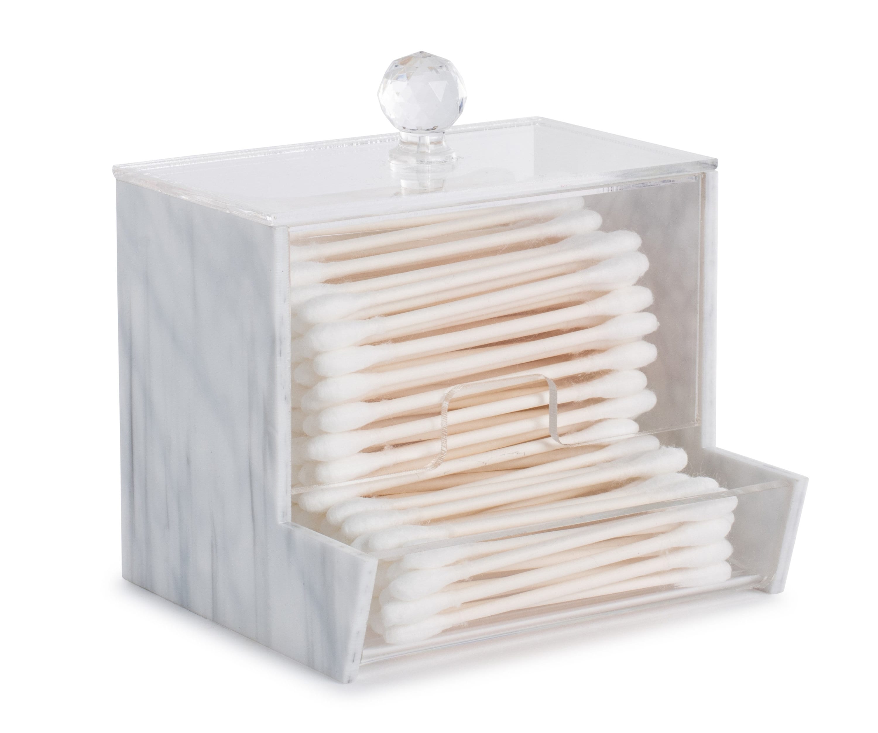 Lotus Shaped Cotton Swabs Box, 1 Piece, Cotton Swab Holder, To Decorate The  Basic Room / Toothpick C