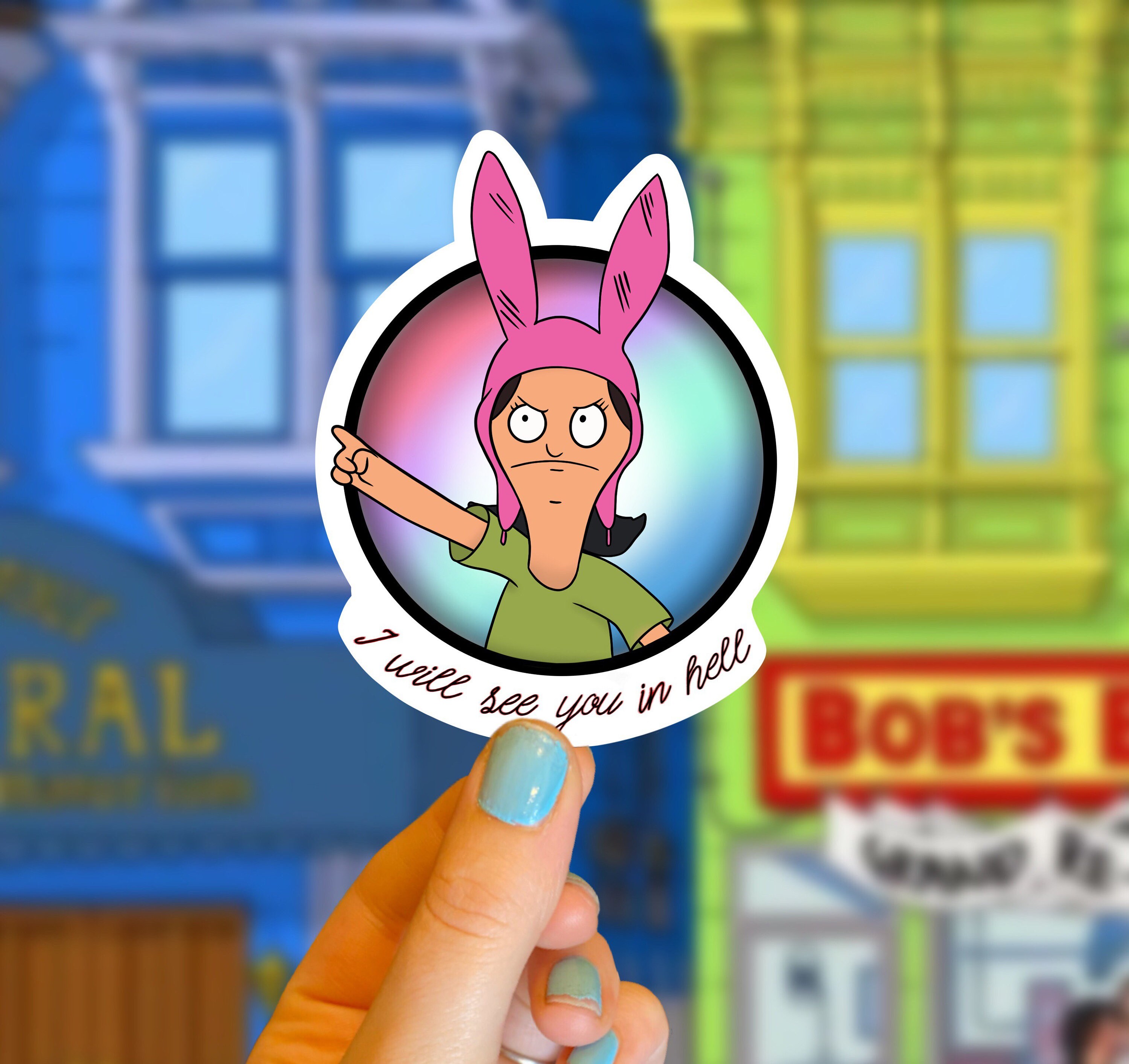 Louise Belcher from Bob's Burgers