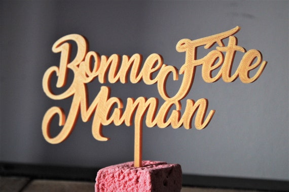 Cake Topper Mother S Day Etsy