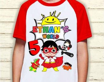 ryan toy video shirts