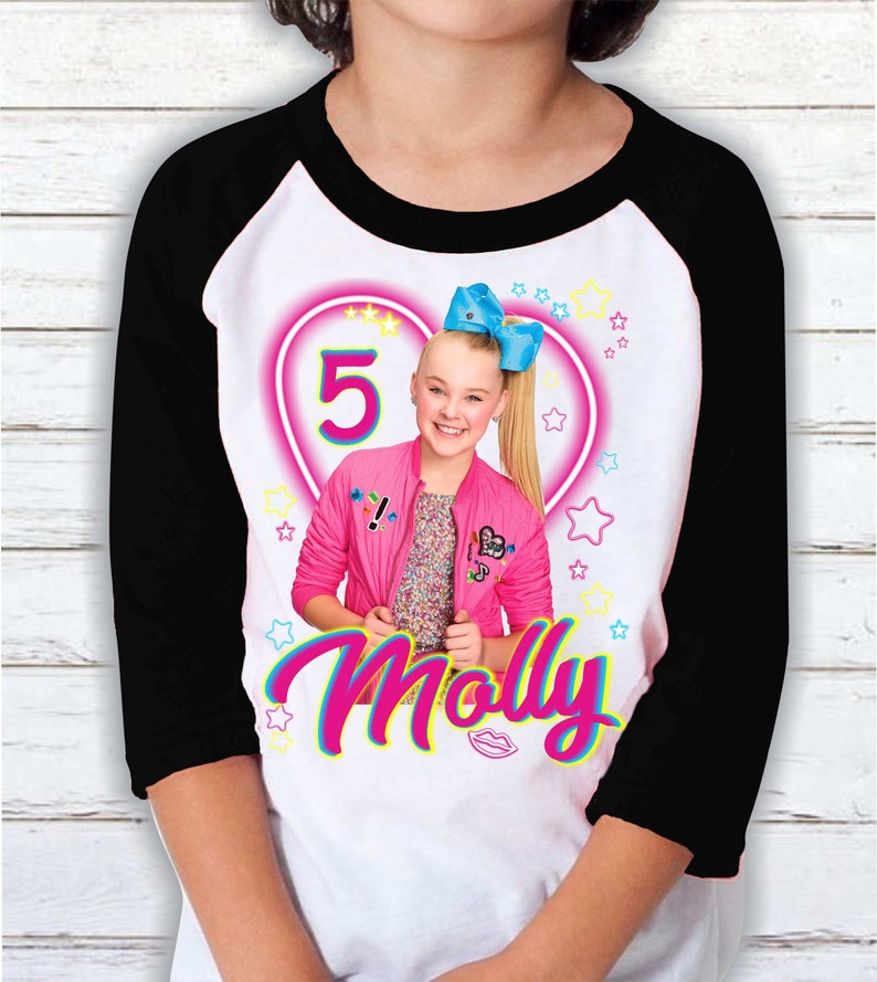 Inspired Jojo Siwa Birthday shirt Jojo Siwa Party theme shirt | Etsy
