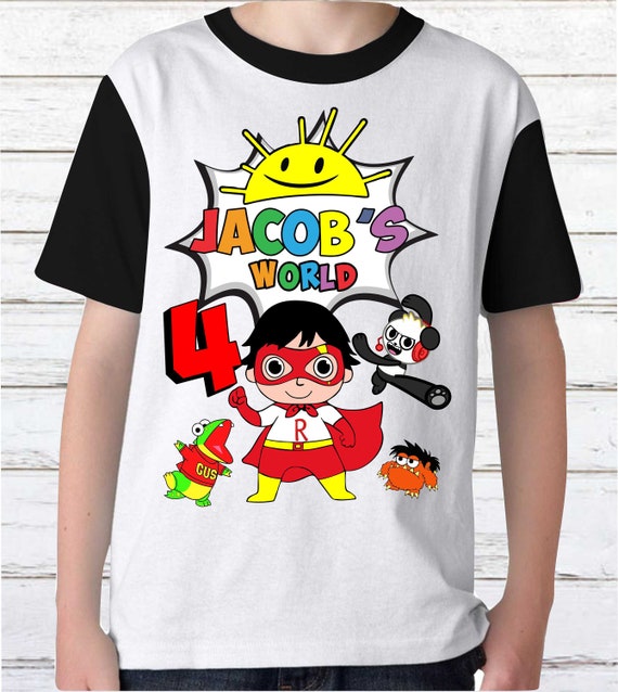 ryan's world shirt