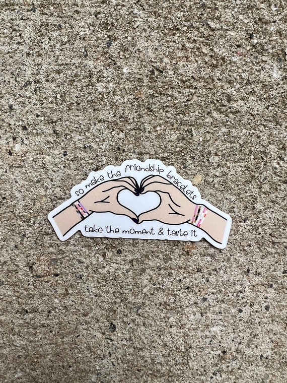 Taylor Swift Hand Heart Design | Sticker