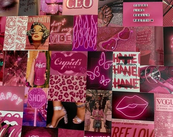 Hot Pink Neon | Etsy