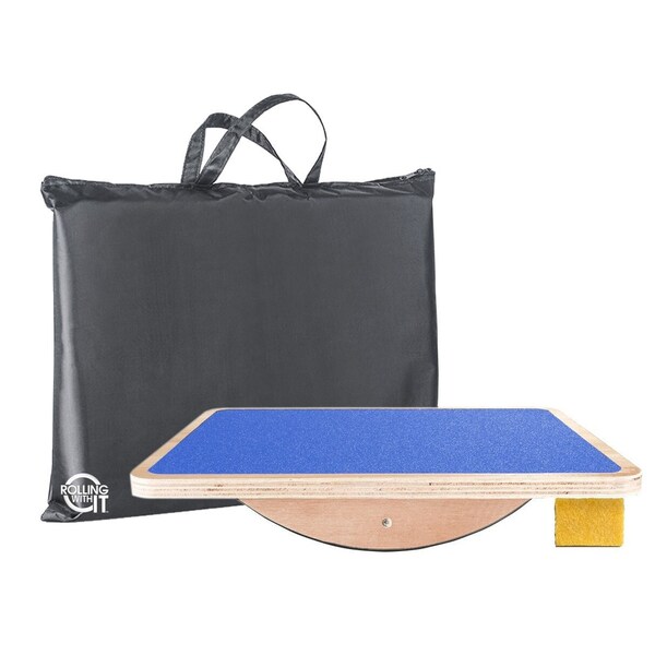 Balance Board - Core Strength, Flexibility, Posture, Stability - Balancing Trainer - Non-Slip Platform - Low Impact Exercise