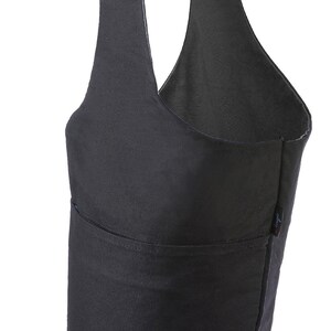 yoga mat bag black