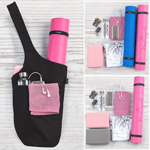 yoga accessories combinations that fit in the yoga bag