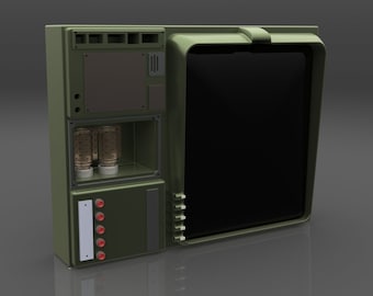 Fallout 1 inspired Pip Boy 2000 3D model for 3D printing