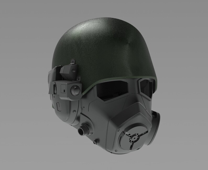 Fallout New Vegas Inspired NCR Ranger Helmet 3D Model for 3D Etsy UK