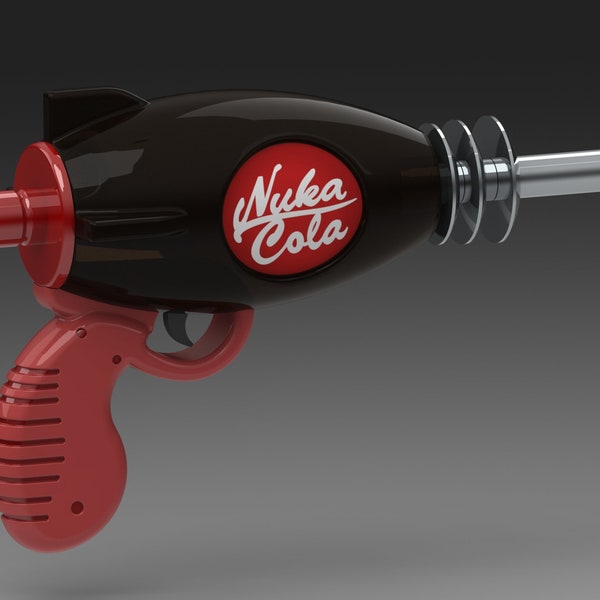 Fallout 4 inspired Nuka Cola Pistol 3D Model for 3D printing