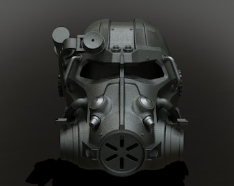 Fallout 4 inspired T60-b Power Armour Helmet 3D Model for 3D printing