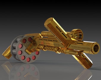 Constantine Holy Shotgun 3D-Modell für den 3D-Druck