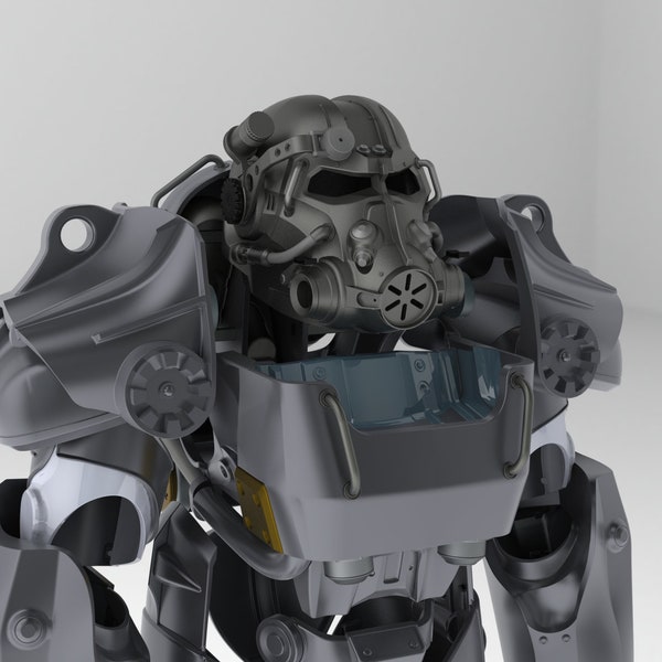 Fallout 4 Inspired T60 Power Armour 3D Model for 3D Printing