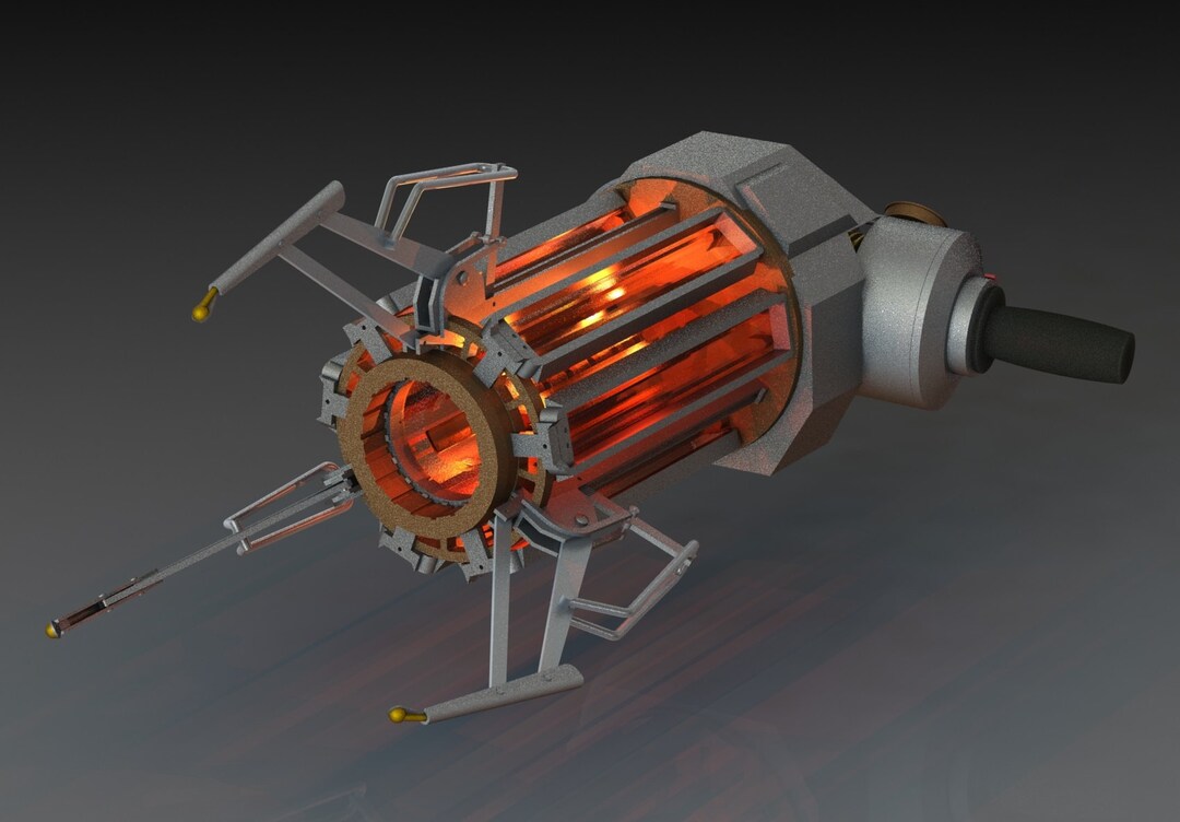 Half Life Inspired Gravity Gun 3D Model for 3D Printing Etsy
