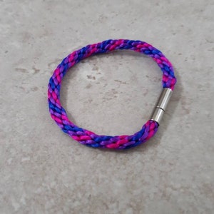 Bi Pride flag Bracelet, LGBT gifts, Bisexual Bracelet, Bisexual Anklet zdjęcie 10