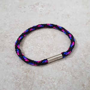 Bi Pride flag Bracelet, LGBT gifts, Bisexual Bracelet, Bisexual Anklet