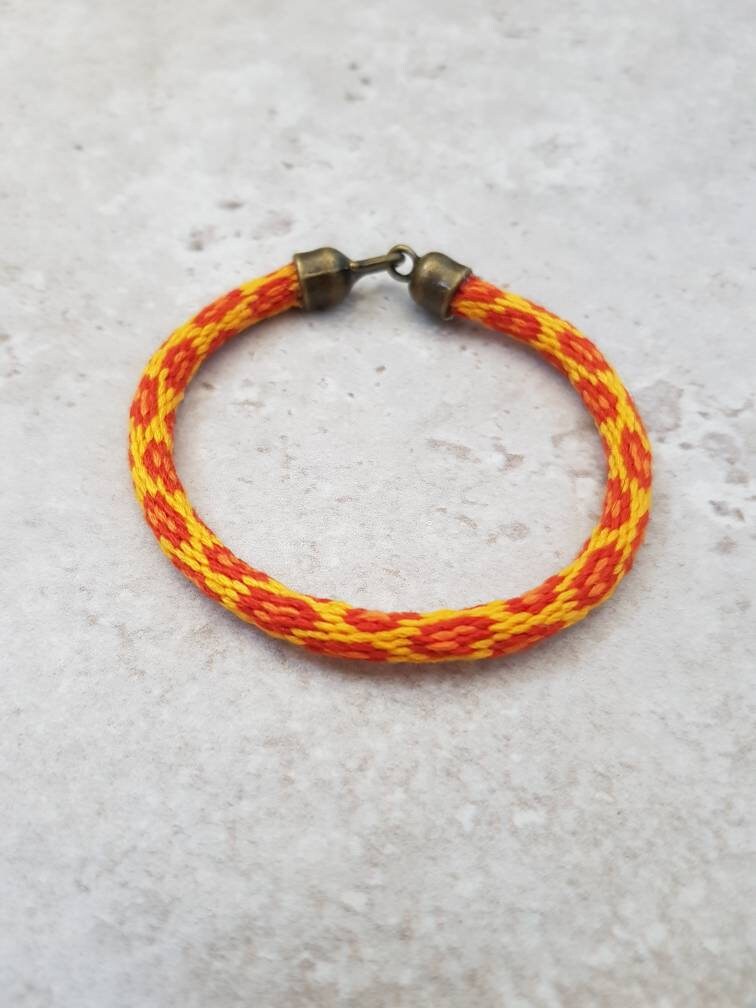 Red and yellow bracelet deals