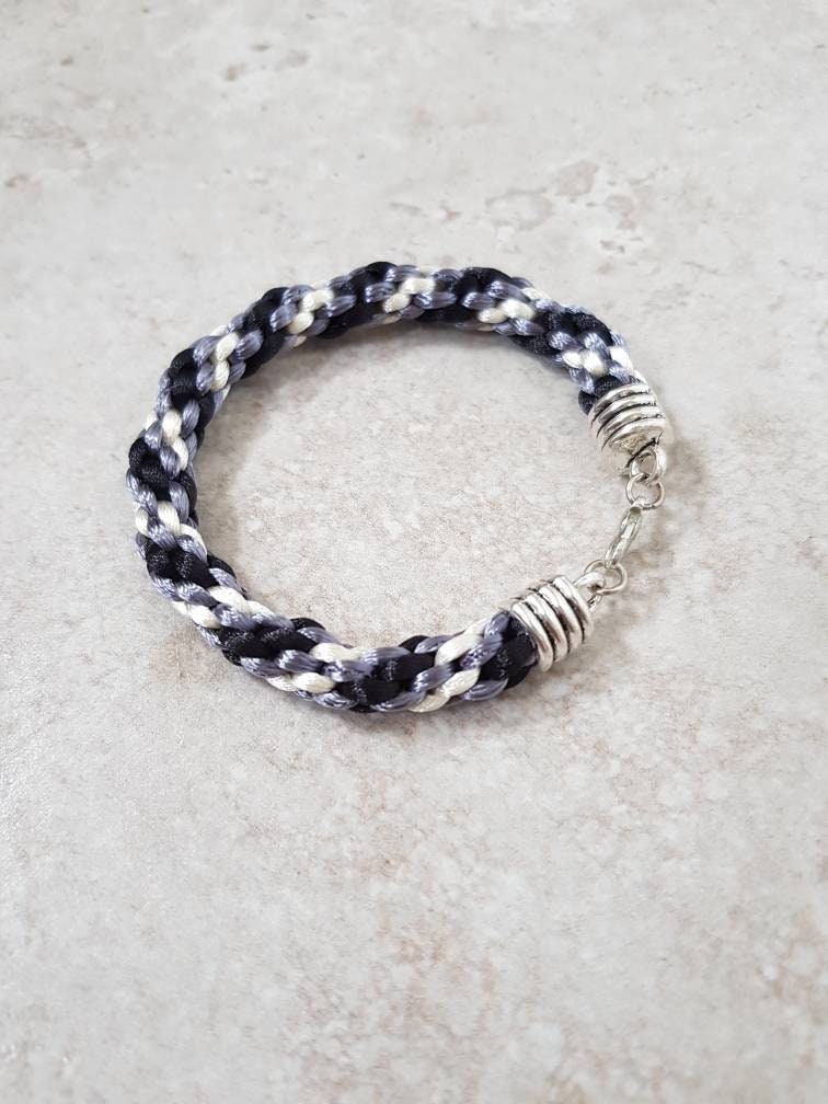 Grey Rope Bracelet bracelets for men Boyfriend gift Etsy 日本