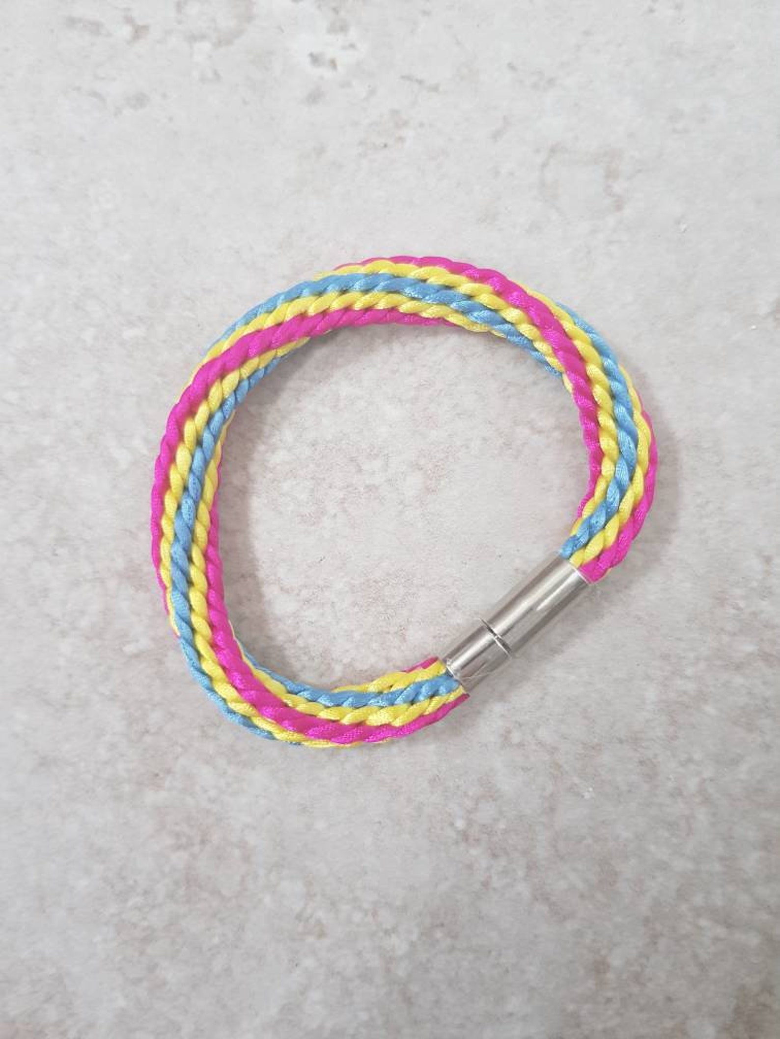 Pansexual Bracelet Pan Pride LGBT Accessories Etsy UK