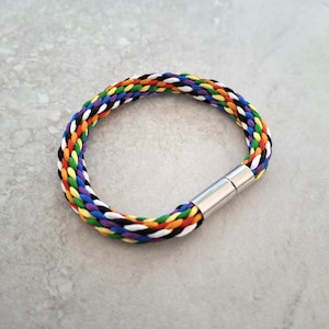 Straight Ally Bracelet, LGBTQ+ Ally Jewellery, Support LGBT Community, Pride Allies gift, Inclusivity Bracelet
