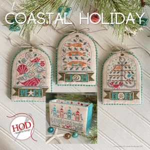 Coastal Holiday - Cross Stitch Pattern by Hands On Design