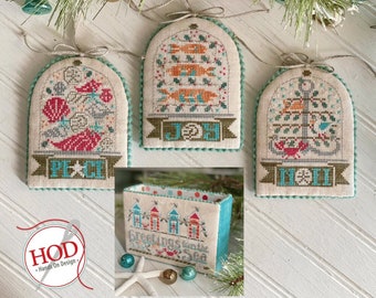 Coastal Holiday - Cross Stitch Pattern by Hands On Design