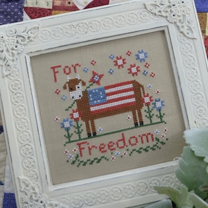 For Freedom - Cross Stitch Chart by Annie Beez