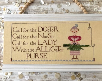 Call for the Doctor - Cross Stitch Chart by Lucy Beam