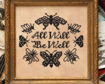 All Will Be Well - Cross Stitch chart by Heartstring Samplery