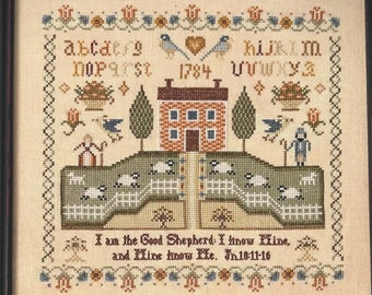 Good Shepherd Sampler- Cross Stitch Chart by Annie Beez - Etsy