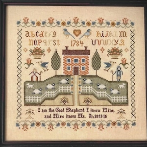Good Shepherd Sampler- Kruissteek grafiek door Annie Beez
