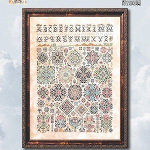 Clouds over Vierlande - Cross Stitch Chart by Ink Circles