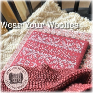 ウーリーズを着よう - Summer House Stitche Works のクロスステッチチャート