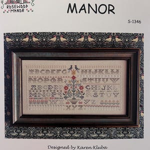 Greycliff Manor -  Cross Stitch Chart by Rosewood Manor