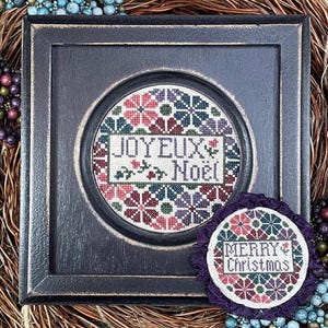 Merry Christmas in Every Language - Cross Stitch Chart by My Big Toe