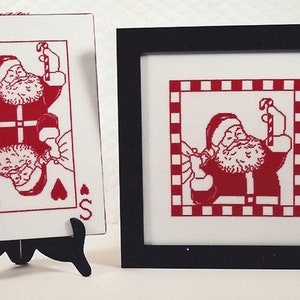Santa of Hearts - Cross Stitch Chart by AnnaLee Waite