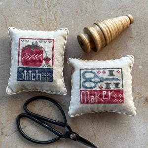 Stitch and Maker: kruissteekkaart van Heart in Hand