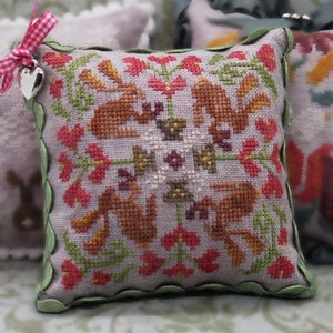 Rabbit Rabbit February: kruissteektabel van Ink Circles
