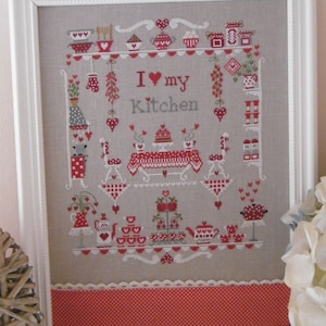 Un Amore Di Cucina cross stitch chart