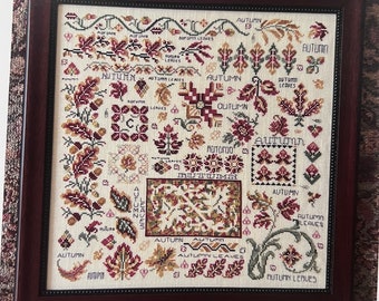 Dreaming Of Autumn Leaves - Cross Stitch Chart by Rosewood Manor