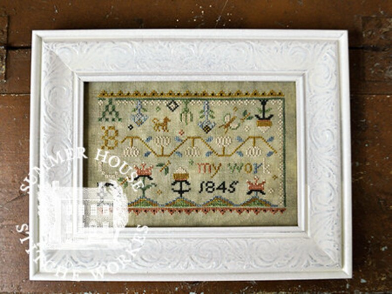 Craft Supplies Tools Patterns Cross Stitch Pattern By Summer House Sarah Jane Grant 1845 Deconstructed