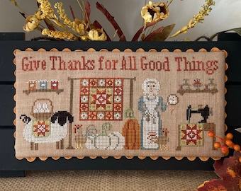 All Good things- Cross Stitch chart by Mani di Donna