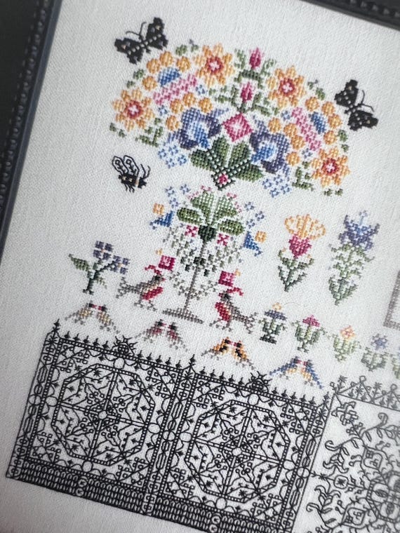 Chelsea Garden Cross Stitch Pattern Booklet | Rosewood Manor | 10