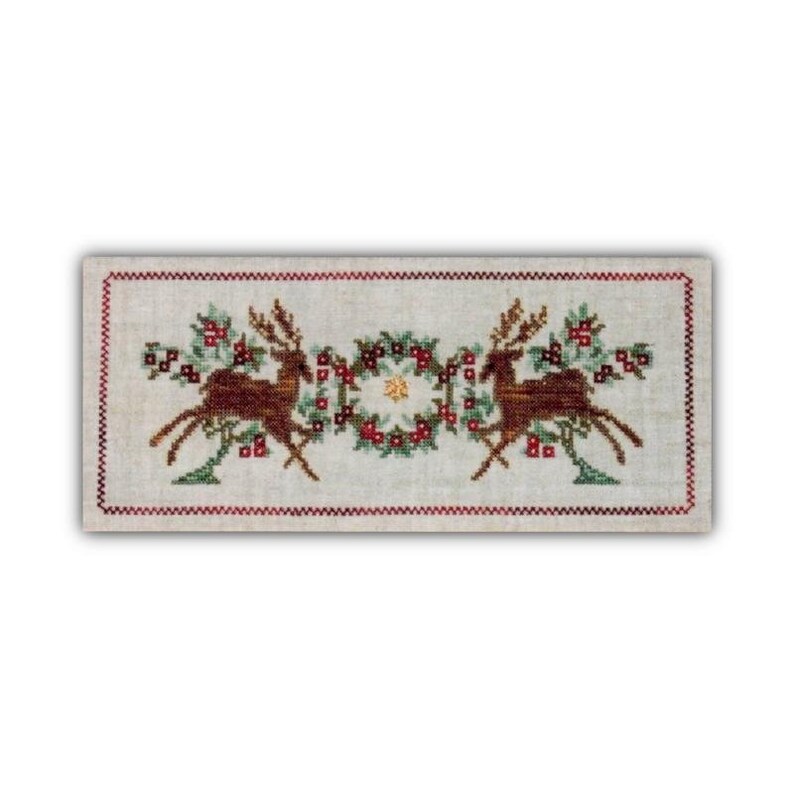 Free And Fast Shipping Holiday Deer Cross Stitch Chart Patterns Craft Supplies Tools Keyforrest Lt