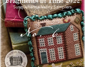 2022 Fragments in Time #6 - cross stitch chart by Summer House Stitche Works