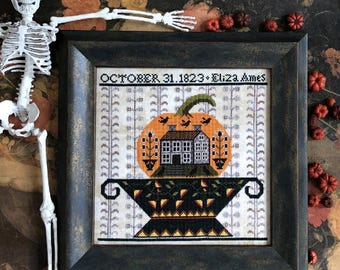 Jack's Urn - cross stitch chart by Kathy Barrick
