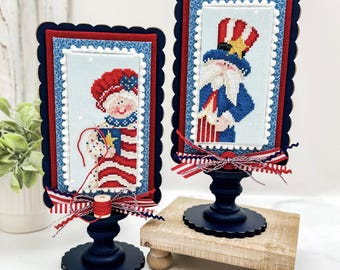 Sam  and Betsy - cross stitch chart by Dirty Annie