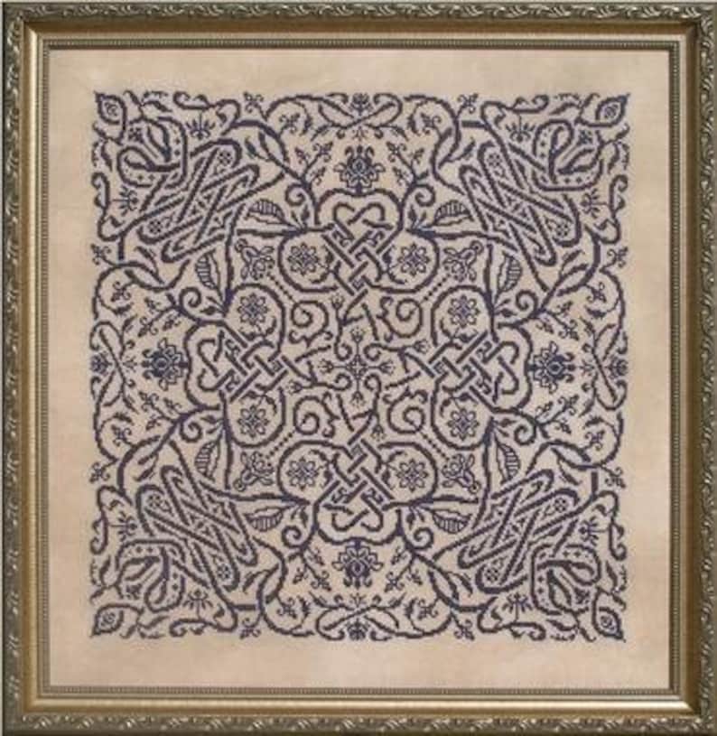 The Bramble and the Rose Cross Stitch Chart