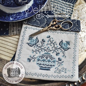 Delft Blues - Schema punto croce di Summer House